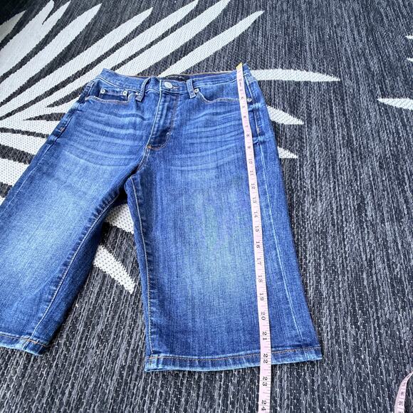 Banana Republic Factory Bermuda Denim Long Shorts Size 25/0 - Picture 5 of 8